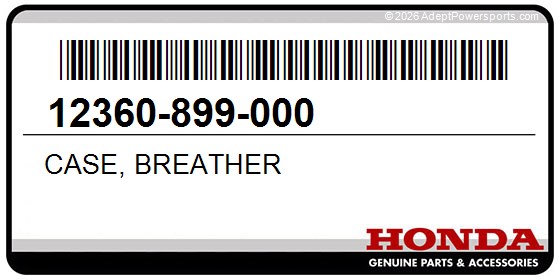 Honda 12360-899-000 Case, Breather