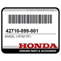 Honda 42710-899-801 Wheel (10"X2.75")