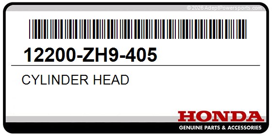 Honda 12200-ZH9-405 Cylinder Head