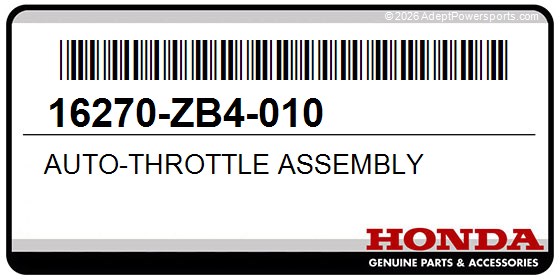 Honda 16270-ZB4-010 Auto-Throttle Assembly