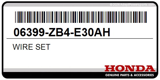 Honda 06399-ZB4-E30AH Wire Set