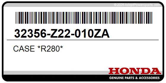 Honda 32356-Z22-010ZA Case *R280*