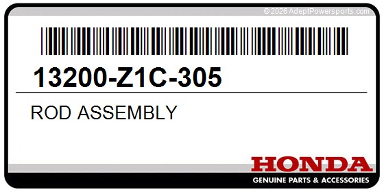 Honda 13200-Z1C-305 Rod Assembly