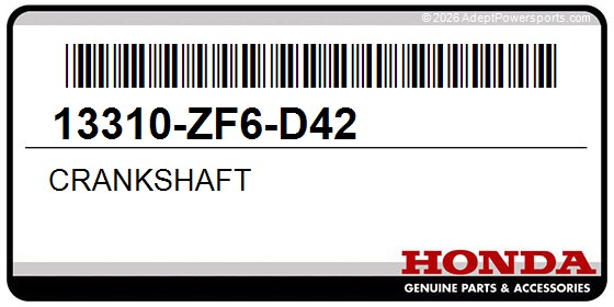 Honda 13310-ZF6-D42 Crankshaft