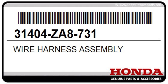 Honda 31404-ZA8-731 Wire Harness Assembly