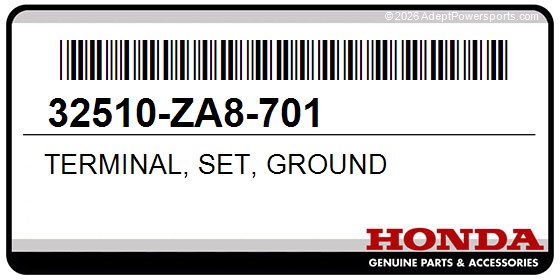 Honda 32510-ZA8-701 Terminal, Set, Ground