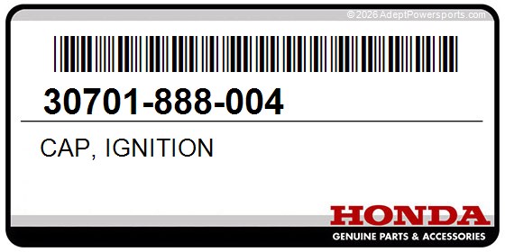 Honda 30701-888-004 Cap, Ignition