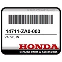 Honda 14711-ZA0-003 Valve, In.
