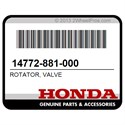 Honda 14772-881-000 Rotator, Valve