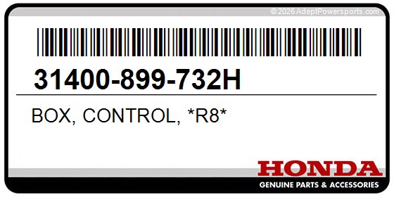 Honda 31400-899-732H Box, Control, *R8*
