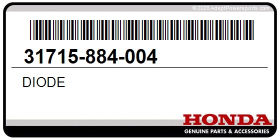 Honda 31715-884-004 Diode