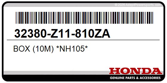 Honda 32380-Z11-810ZA Box (10M) *Nh105*