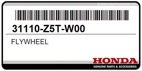 Honda 31110-Z5T-W00 Flywheel