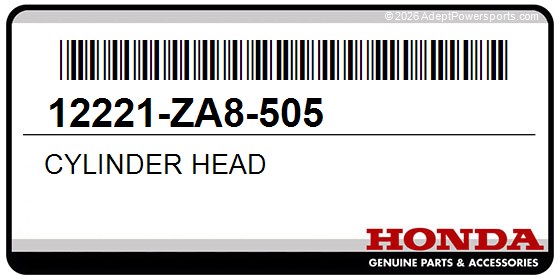Honda 12221-ZA8-505 Cylinder Head