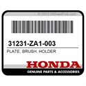 Honda 31231-ZA1-003 Plate, Brush, Holder
