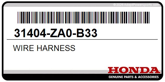 Honda 31404-ZA0-B33 Wire Harness