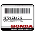 Honda 16700-ZT3-013 Pump, Assembly, Fuel