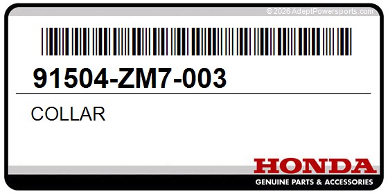 Honda 91504-ZM7-003 Collar