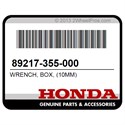 Honda 89217-355-000 Wrench, Box, (10Mm)
