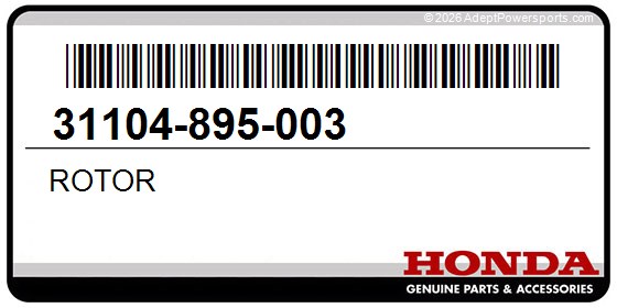 Honda 31104-895-003 Rotor