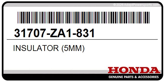 Honda 31707-ZA1-831 Insulator (5Mm)