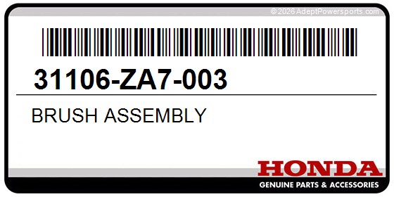 Honda 31106-ZA7-003 Brush Assembly