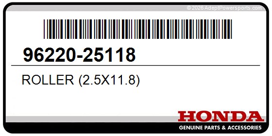 Honda 96220-25118 Roller (2.5X11.8)