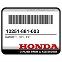 Honda 12251-881-003 Gasket, Cyl, Hd