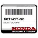 Honda 16211-ZY1-000 Insulator, Carb