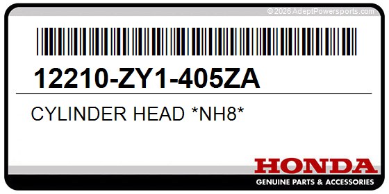 Honda 12210-ZY1-405ZA Cylinder Head *Nh8*