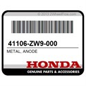 Honda 41106-ZW9-000 Metal, Anode