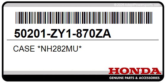 Honda 50201-ZY1-870ZA Case *Nh282mu*