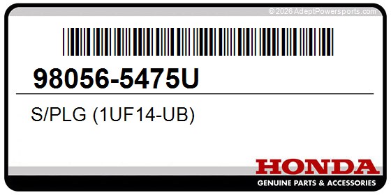 Honda 98056-5475U S/Plg (1Uf14-Ub)
