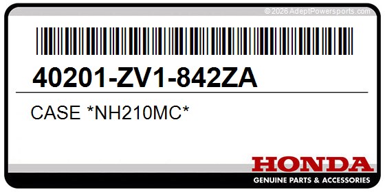 Honda 40201-ZV1-842ZA Case *Nh210mc*