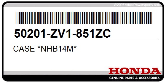 Honda 50201-ZV1-851ZC Case *Nhb14m*