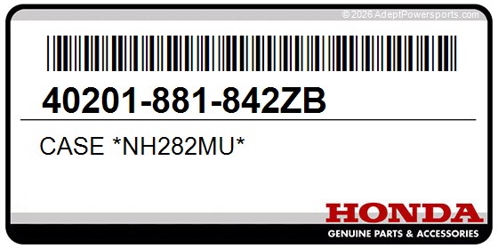 Honda 40201-881-842ZB Case *Nh282mu*
