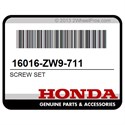 Honda 16016-ZW9-711 Screw Set