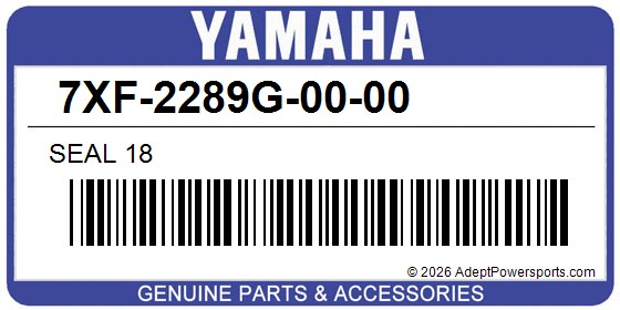 Yamaha 7XF-2289G-00-00 Seal 18