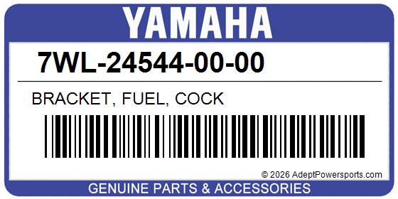 Yamaha 7WL-24544-00-00 Bracket, Fuel, Cock