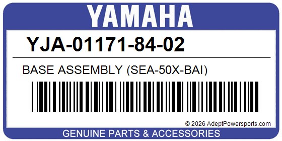 Yamaha YJA-01171-84-02 Base Assembly (Sea-50X-Bai)