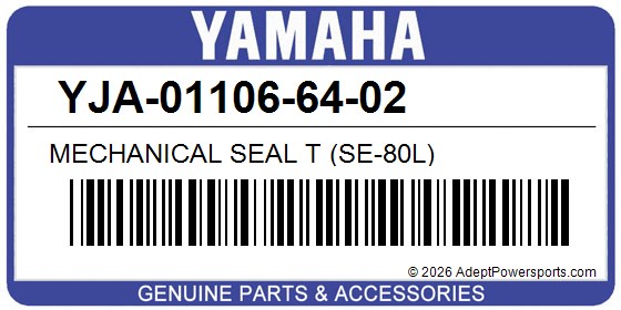 Yamaha YJA-01106-64-02 Mechanical Seal T (Se-80L)