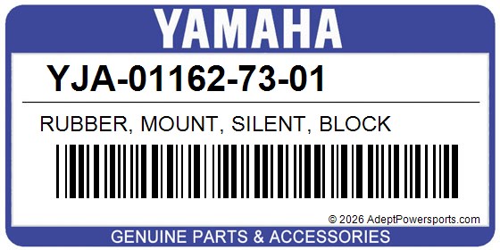 Yamaha YJA-01162-73-01 Rubber, Mount, Silent, Block