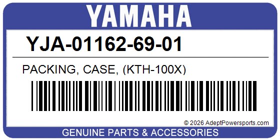 Yamaha YJA-01162-69-01 Packing, Case, (Kth-100X)