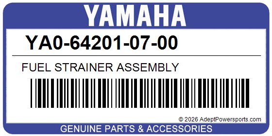 Yamaha YA0-64201-07-00 Fuel Strainer Assembly