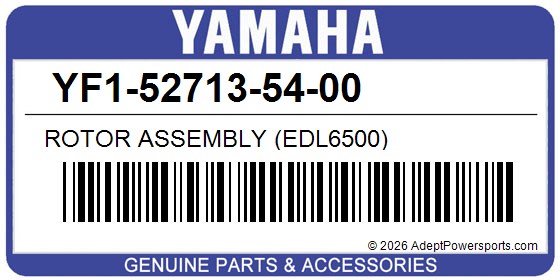 Yamaha YF1-52713-54-00 Rotor Assembly (Edl6500)