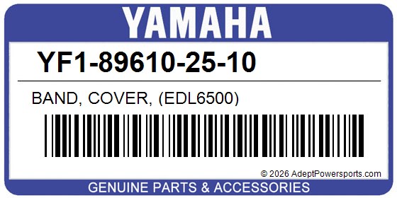 Yamaha YF1-89610-25-10 Band, Cover, (Edl6500)