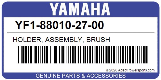 Yamaha YF1-88010-27-00 Holder, Assembly, Brush