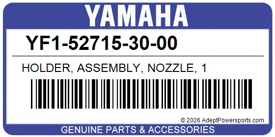 Yamaha YF1-52715-30-00 Holder, Assembly, Nozzle, 1