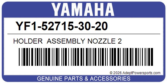 Yamaha YF1-52715-30-20 Holder  Assembly Nozzle 2