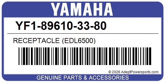 Yamaha YF1-89610-33-80 Receptacle (Edl6500)